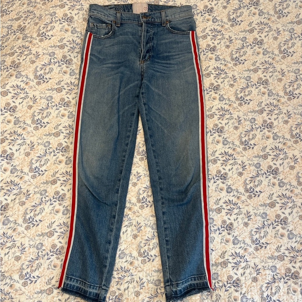 REVICE red stripe jeans